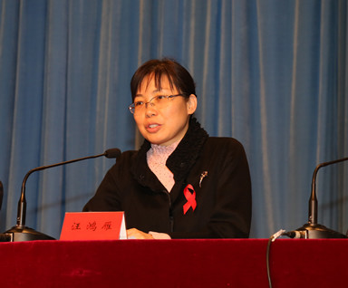 团中央书记处书记汪鸿雁讲话